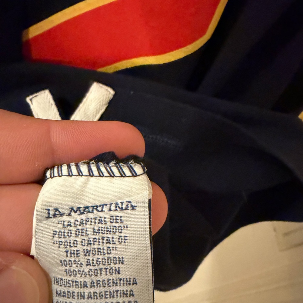 La Martina - Monte Carlo Polo Team Men's Shirt - Rare - Picture 6 of 6
